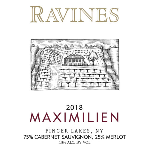 Ravines Wine Cellars Maximilien Red Blend Finger Lakes 2020 750ml