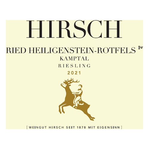 Weingut Hirsch Kamptal Riesling Ried Heiligenstein-Rotfels 1 OTW 2022 750ml Weingut Hirsch Kamptal Riesling Ried Heiligenstein-Rotfels 1 OTW 2022 750ml