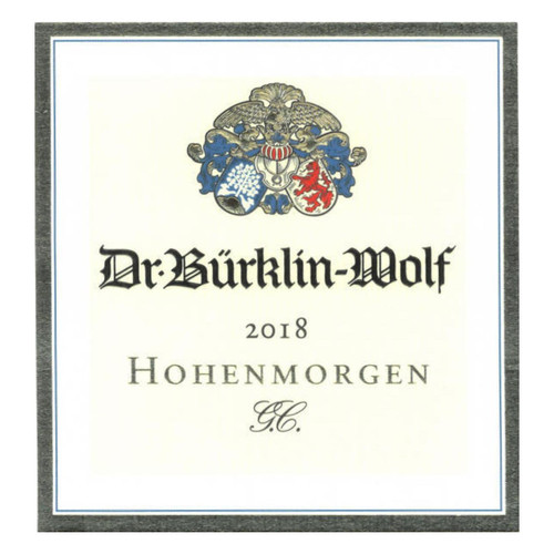 Dr. Burklin-Wolf Pfalz Riesling Dry Hohenmorgen G.C 2021 750ml