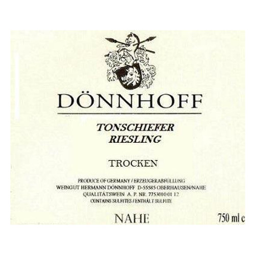 Donnhoff Riesling Tonschiefer Trocken 2023 750ml