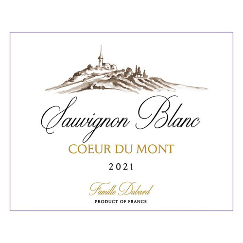 Famille Dubard Sauvignon Blanc Coeur Du Mont 2023 750ml Famille Dubard Sauvignon Blanc Coeur Du Mont 2023 750ml