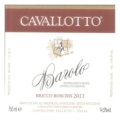 Cavallotto Barolo Bricco Boschis 2019 1.5L