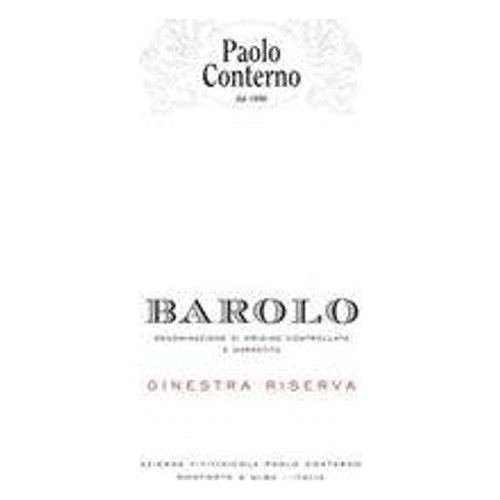 Paolo Conterno Barolo Ginestra Riserva 2013 750ml