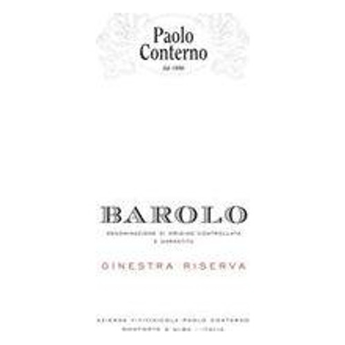 Paolo Conterno Barolo Ginestra Riserva 2015 750ml