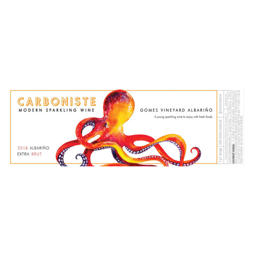 Carboniste Extra Brut Albarino Gomes Vineyard 2023 750ml