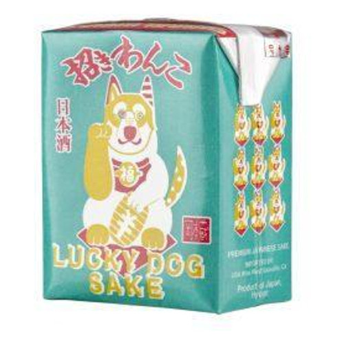 Maneki Wanko Genshu Sake 'Lucky Dog' [30 Pack] NV 180ml