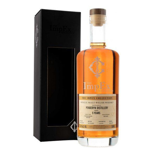 The ImpEx Collection Welsh Single Malt Whisky 'Penderyn 5 Year' NV 750ml