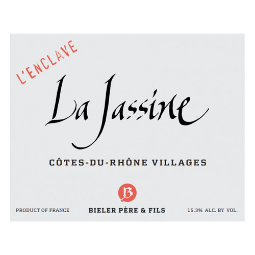 Bieler Pere et Fils Cotes du Rhone Villages "La Jassine" 2022 750ml