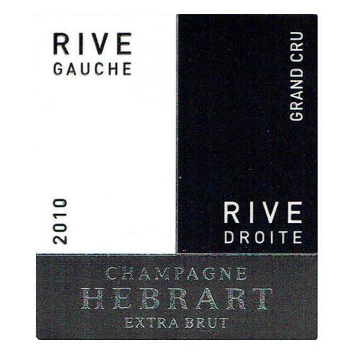 Champagne Marc Hebrart Rive Gauche Rive Droite Grand Cru Brut 2016 750ml