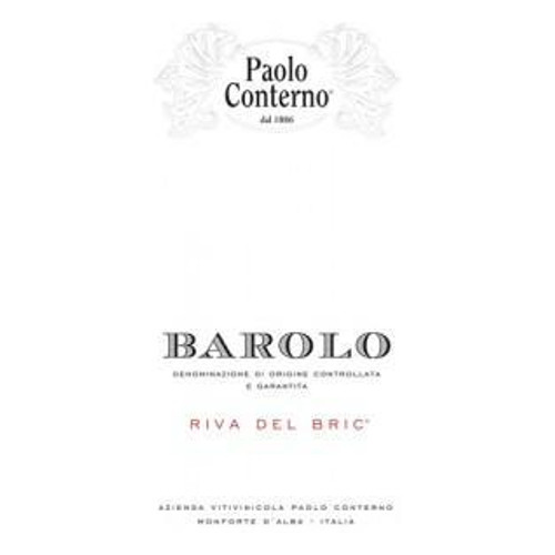 Paolo Conterno Barolo "Riva del Bric" 2019 375ml