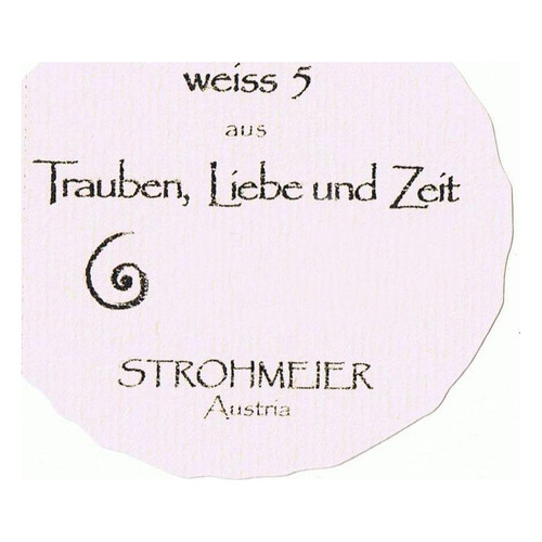 Label/Bottle shot for Franz Strohmeier TLZ Weiss NV NV 750ml
