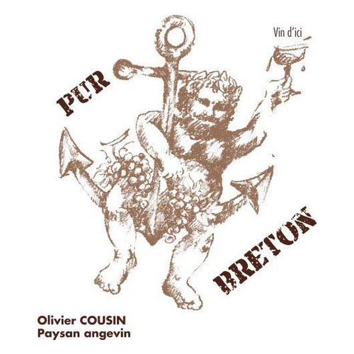 Label/Bottle shot for Olivier Cousin Pur Breton 2023 750ml