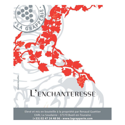 Label/Bottle shot for La Grapperie L'Enchanteresse 2022 750ml