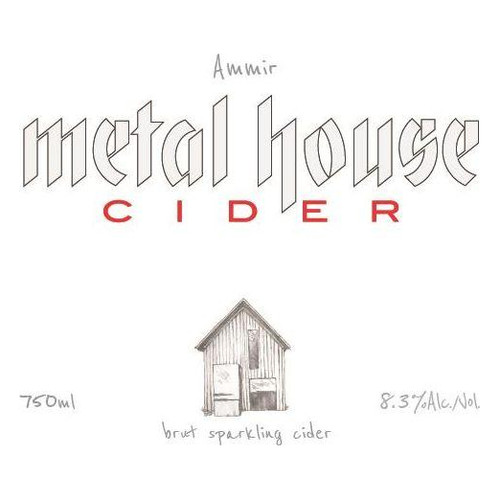 Label/Bottle shot for Metal House Cider Ammir Brut Sparkling Cider 2020 750ml