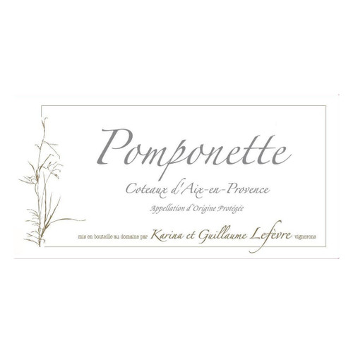 Label/Bottle shot for Domaine de Sulauze Sulauze Aix en Provence Rose Pomponette 2023 750ml