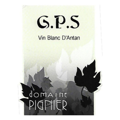 Label/Bottle shot for Domaine Pignier Cotes du Jura GPS Vin Blanc d'Antan 2022 750ml