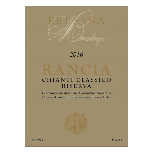 Label/Bottle shot for Felsina Rancia Chianti Classico Riserva Berardenga 2020 1.5L