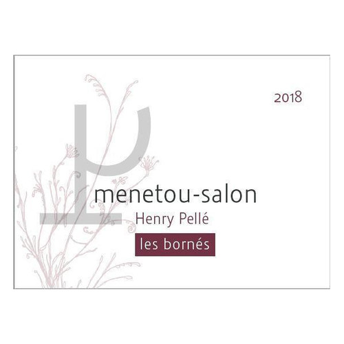 Label/Bottle shot for Domaine Pelle Menetou-Salon Les Bornes 2022 750ml
