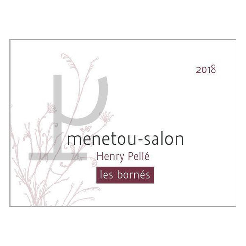 Label/Bottle shot for Domaine Pelle Menetou-Salon Les Bornes 2021 750ml