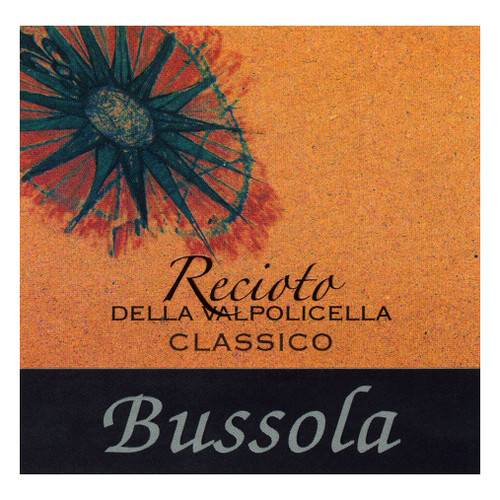 Label/Bottle shot for Tommaso Bussola Recioto della Valpolicella Classico DOCG 2018 500ml