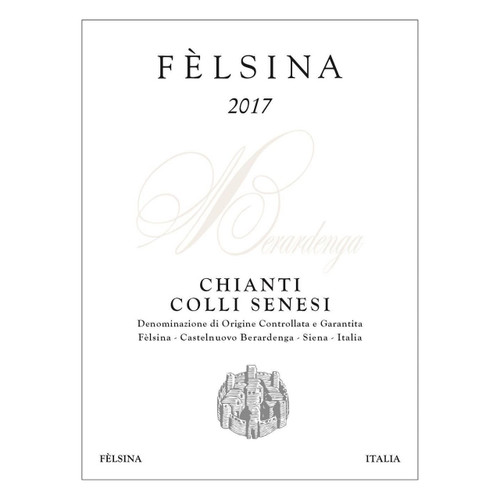 Label/Bottle shot for Felsina Chianti Colli Senesi Berardenga 2021 750ml