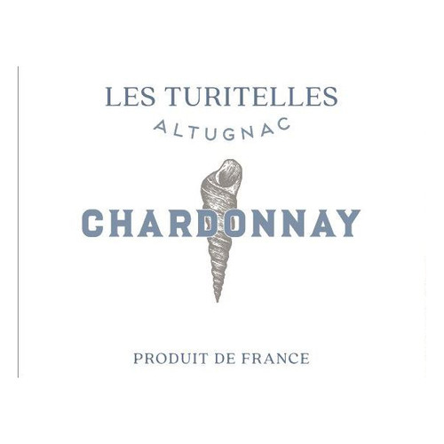 Label/Bottle shot for Altugnac Pays d'Oc Chardonnay Les Turitelles 2022 750ml