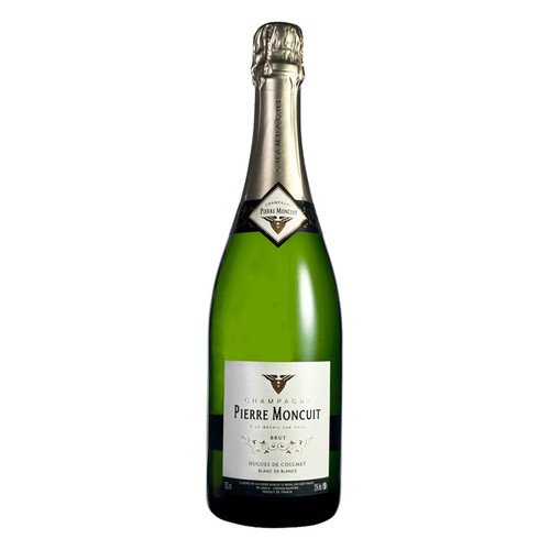 Label/Bottle shot for Pierre Moncuit Cuvee Hugues de Coulmet Blanc de Blancs Brut NV 750ml