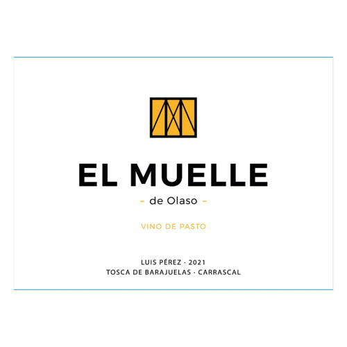 Label/Bottle shot for Luis Perez Vino De La Tierra De Cadiz El Muelle De Olaso 2022 750ml