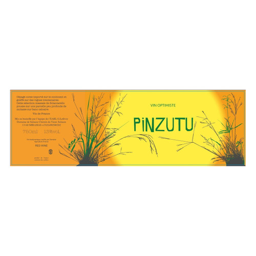 Label/Bottle shot for Domaine de Sulauze Pinzutu 2022 750ml