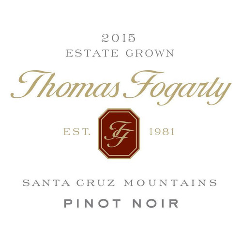 Label/Bottle shot for Thomas Fogarty Pinot Noir 2018 750ml