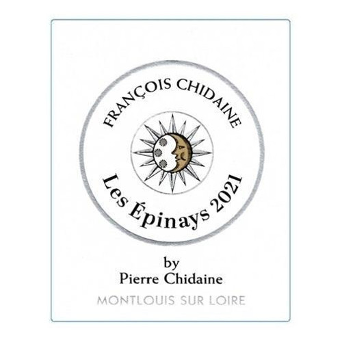 Label/Bottle shot for Domaine Francois Chidaine Montlouis-sur-Loire Les Epinays 2021 1.5L