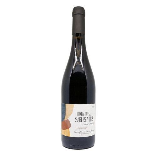 Label/Bottle shot for Domaine des Sables Verts Saumur-Champigny Chaintres 2021 750ml