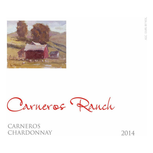 Label/Bottle shot for Carneros Ranch Chardonnay 2021 750ml