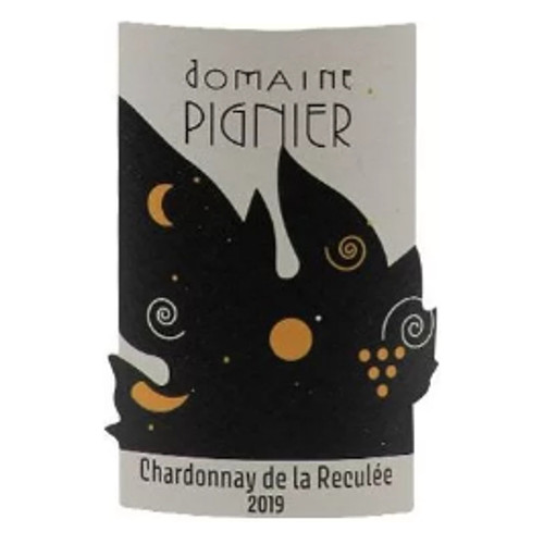 Label/Bottle shot for Domaine Pignier Chardonnay de la Reculee 2022 750ml