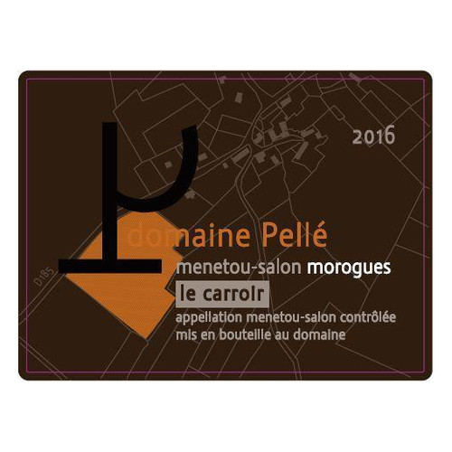 Label/Bottle shot for Domaine Pelle Menetou-Salon Morogues Le Carroir Blanc 2022 750ml