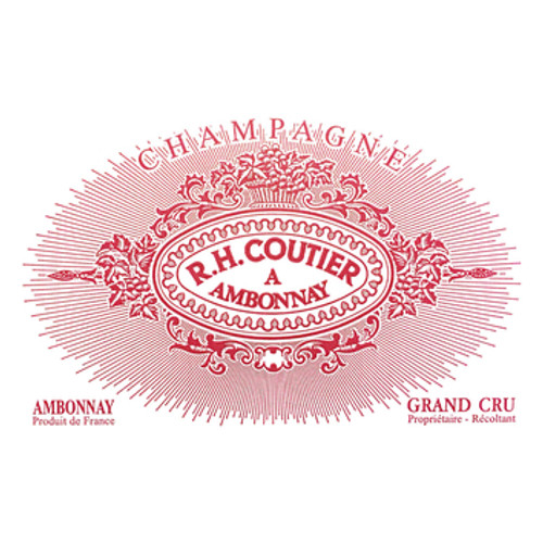 Label/Bottle shot for R.H. Coutier Champagne Grand Cru Brut Cuvee Tradition (Base 2019) NV 375ml