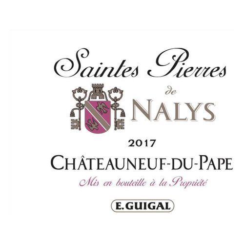 Label/Bottle shot for Domaine de Nalys Chateauneuf-du-Pape Saintes Pierres de Nalys Blanc 2020 750ml
