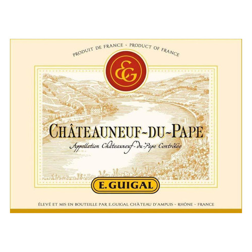 Label/Bottle shot for E. Guigal Chateauneuf-du-Pape 2019 750ml