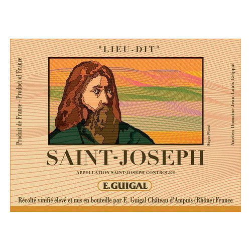 Label/Bottle shot for E. Guigal Saint-Joseph Cuvee Lieu-Dit Saint-Joseph 2019 750ml