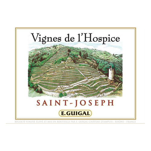 Label/Bottle shot for E. Guigal Saint-Joseph Vignes de L'Hospice 2018 750ml