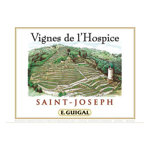 Label/Bottle shot for E. Guigal Saint-Joseph Vignes de L'Hospice 2017 750ml