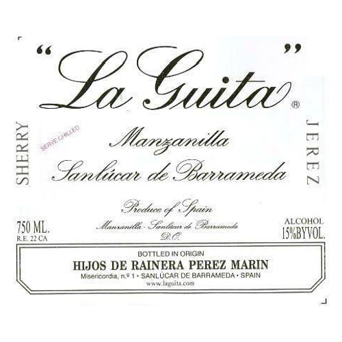 Label/Bottle shot for La Guita Manzanilla NV 750ml