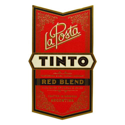 Label/Bottle shot for La Posta Tinto Red Blend 2021 750ml