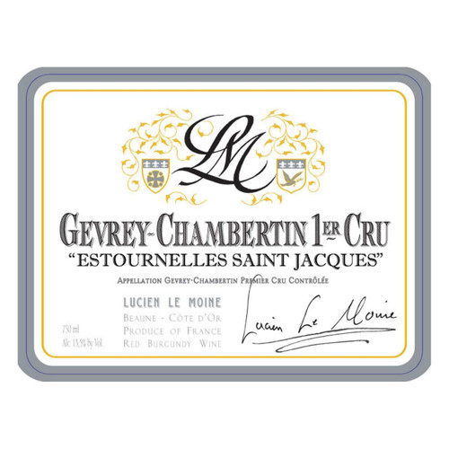 Label/Bottle shot for Lucien Le Moine Estournelles-Saint-Jacques 2021 750ml