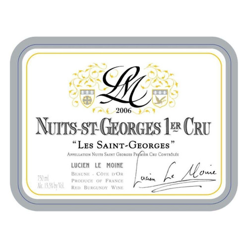 Lucien Le Moine Nuits-Saint-Georges 1er Cru Les Saint-Georges 2021 750ml Lucien Le Moine Nuits-Saint-Georges 1er Cru Les Saint-Georges 2021 750ml