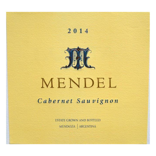 Label/Bottle shot for Mendel Cabernet Sauvignon 2021 750ml