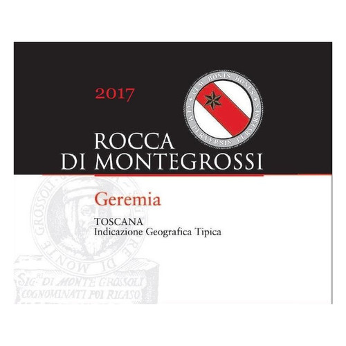 Label/Bottle shot for Rocca di Montegrossi Toscana Geremia 2018 750ml