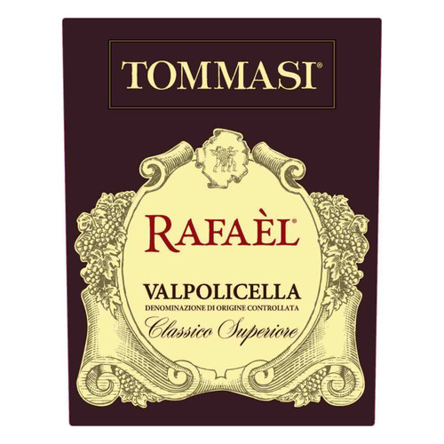 Label/Bottle shot for Tommasi Vigneto Raphael Valpolicella Classico Superiore 2021 750ml