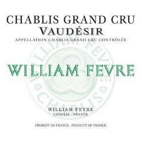 Label/Bottle shot for Domaine William Fevre Chablis Grand Cru Vaudesir 2020 750ml