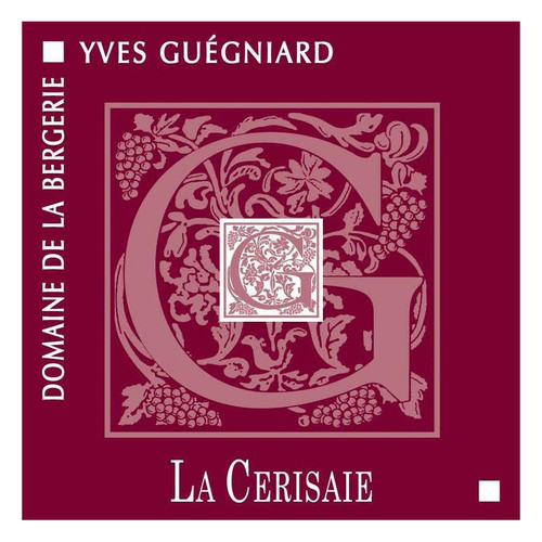 Label/Bottle shot for Domaine de la Bergerie Anjou Rouge La Cerisaie 2021 750ml